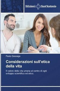 bokomslag Considerazioni sull'etica della vita