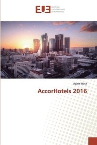 bokomslag AccorHotels 2016