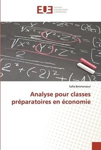 bokomslag Analyse pour classes prparatoires en conomie