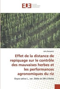bokomslag Effet de la distance de repiquage sur le contrle des mauvaises herbes et les performances agronomiques du riz