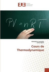 bokomslag Cours de Thermodynamique