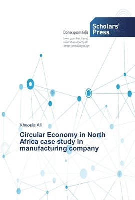 bokomslag Circular Economy in North Africa case study in manufacturing company