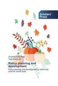 bokomslag Policy planning and development