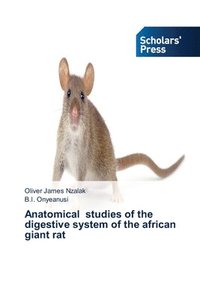 bokomslag Anatomical studies of the digestive system of the african giant rat
