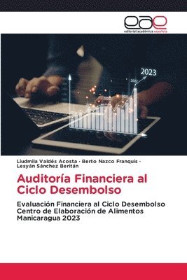 bokomslag Auditoría Financiera al Ciclo Desembolso