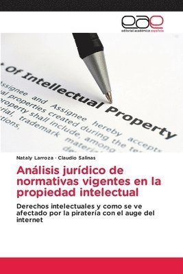 bokomslag Análisis jurídico de normativas vigentes en la propiedad intelectual