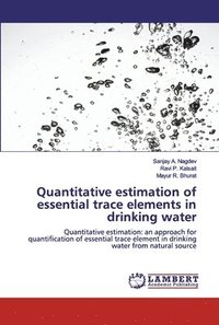 bokomslag Quantitative estimation of essential trace elements in drinking water