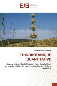 bokomslag Ethnobotanique Quantitative