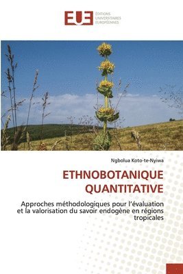 bokomslag Ethnobotanique Quantitative