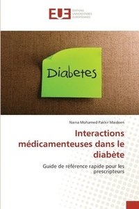 bokomslag Interactions medicamenteuses dans le diabete