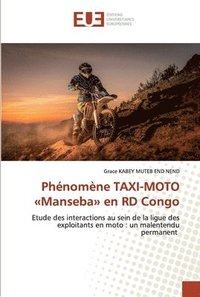 bokomslag Phnomne TAXI-MOTO Manseba en RD Congo