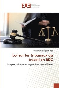 bokomslag Loi sur les tribunaux du travail en RDC