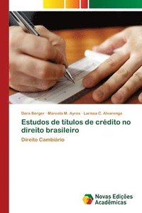bokomslag Estudos de ttulos de crdito no direito brasileiro