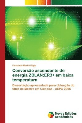 Converso ascendente de energia ZBLAN 1