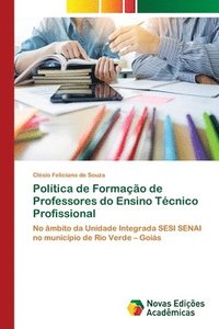 bokomslag Poltica de Formao de Professores do Ensino Tcnico Profissional