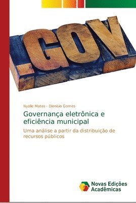 Governana eletrnica e eficincia municipal 1