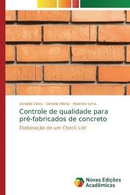 bokomslag Controle de qualidade para pr-fabricados de concreto