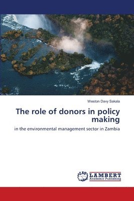 The role of donors in policy making 1