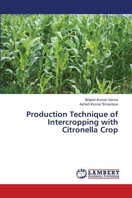 Production Technique of Intercropping with Citronella Crop 1