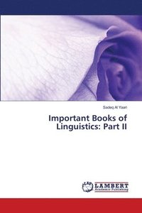 bokomslag Important Books of Linguistics