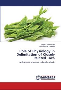 bokomslag Role of Physiology in Delimitation of Closely Related Taxa