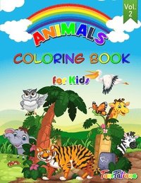 bokomslag Animals Coloring Book for Kids Vol. 2