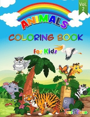 bokomslag Animals Coloring Book for Kids Vol. 2