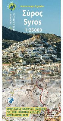 bokomslag Syros [10.22] Hike and Explore Map