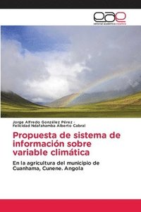 bokomslag Propuesta de sistema de información sobre variable climática