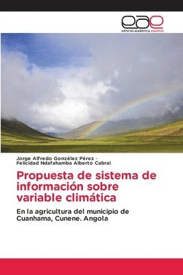 bokomslag Propuesta de sistema de informacin sobre variable climtica