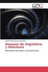 bokomslag Ensayos de lingstica y literatura