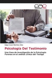 bokomslag Psicologa Del Testimonio