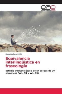 bokomslag Equivalencia interlingüística en fraseología