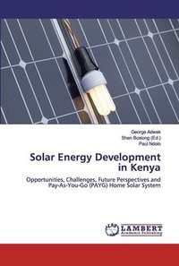 bokomslag Solar Energy Development in Kenya