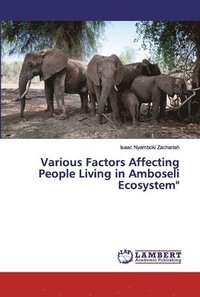 bokomslag Various Factors Affecting People Living in Amboseli Ecosystem&quot;