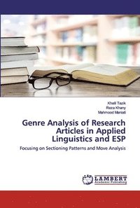 bokomslag Genre Analysis of Research Articles in Applied Linguistics and ESP