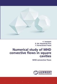 bokomslag Numerical study of MHD convective flows in square cavities