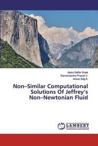bokomslag Non-Similar Computational Solutions Of Jeffrey's Non-Newtonian Fluid