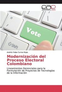 bokomslag Modernizacin del Proceso Electoral Colombiano