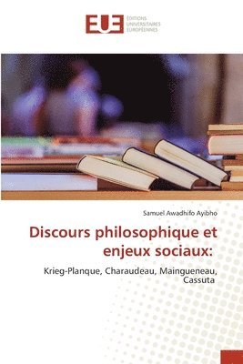 Discours philosophique et enjeux sociaux