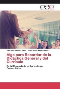 bokomslag Algo para Recordar de la Didctica General y del Currculo