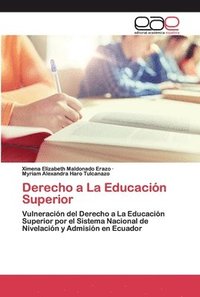bokomslag Derecho a La Educacin Superior