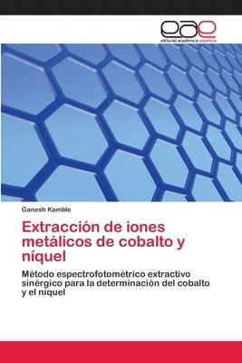 Extraccin de iones metlicos de cobalto y nquel 1