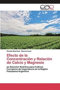 bokomslag Efecto de la Concentracin y Relacin de Calcio y Magnesio