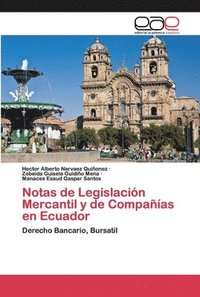 bokomslag Notas de Legislacin Mercantil y de Compaas en Ecuador