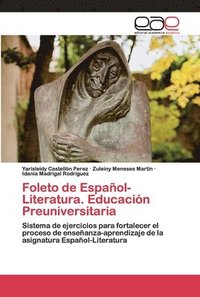 bokomslag Folleto de Espaol-Literatura. Educacin Preuniversitaria
