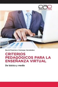 bokomslag Criterios Pedagogicos Para La Ensenanza Virtual