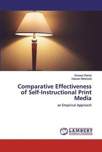bokomslag Comparative Effectiveness of Self-Instructional Print Media