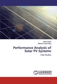 bokomslag Performance Analysis of Solar PV Systems