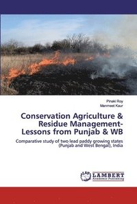 bokomslag Conservation Agriculture & Residue Management-Lessons from Punjab & WB